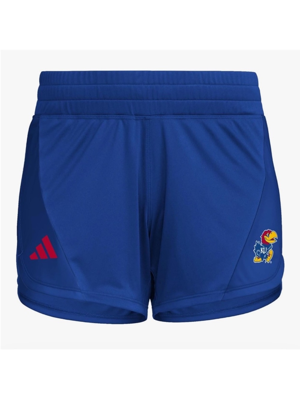 Adidas Official NCAA University of Kansas Jayhawks Women’s AeroReady Shorts